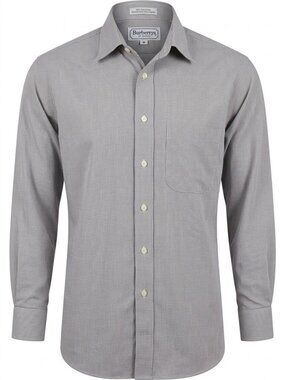 Cotton dress shirt, Burberrys of London, size 15.5 neck